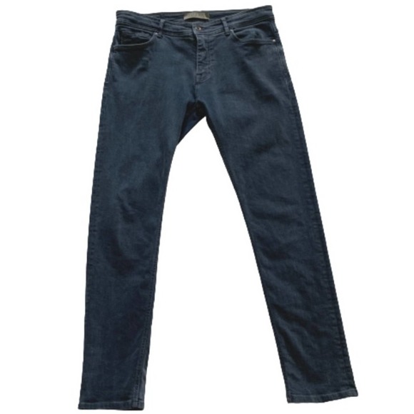 Zara Gray Relaxed Jeans Comfortable and Stylish - Picture 1 of 12